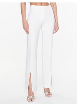 Pinko Spodnie materiałowe Paloma 100351 A04I Biały Flare Fit ze sklepu MODIVO w kategorii Spodnie damskie - zdjęcie 168506640