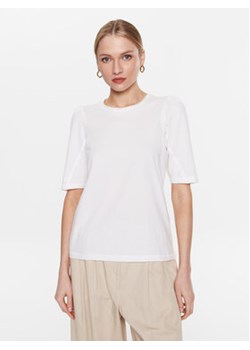 Moss Copenhagen T-Shirt Tiffa 17329 Biały Regular Fit ze sklepu MODIVO w kategorii Bluzki damskie - zdjęcie 168506713