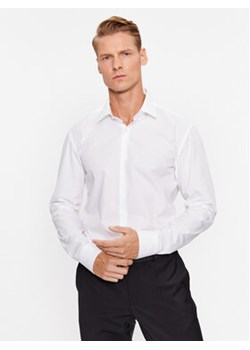 Hugo Koszula Koey 50500217 Biały Slim Fit ze sklepu MODIVO w kategorii Koszule męskie - zdjęcie 168506861