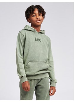 Lee Bluza Tonal LEE0124 Zielony Regular Fit ze sklepu MODIVO w kategorii Bluzy chłopięce - zdjęcie 168506960