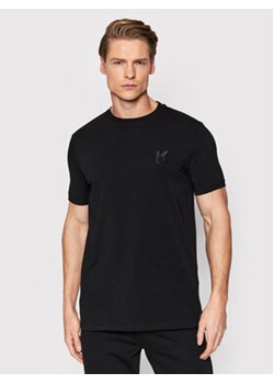 KARL LAGERFELD T-Shirt Crewneck 755890 500221 Czarny Regular Fit ze sklepu MODIVO w kategorii T-shirty męskie - zdjęcie 168507163