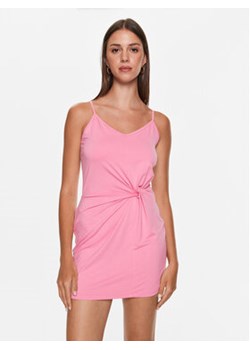 Edited Sukienka letnia EDT6914002 Różowy Fitted Fit ze sklepu MODIVO w kategorii Sukienki - zdjęcie 168507310