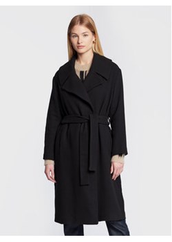 Sisley Płaszcz przejściowy 2RKJLN01P Czarny Regular Fit ze sklepu MODIVO w kategorii Płaszcze damskie - zdjęcie 168507592