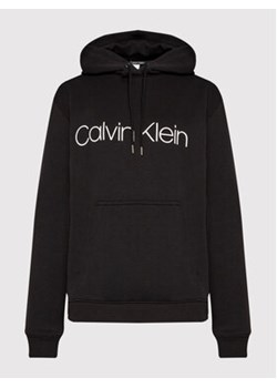 Calvin Klein Curve Bluza Inclusive Core Logo K20K203635 Czarny Regular Fit ze sklepu MODIVO w kategorii Bluzy damskie - zdjęcie 168508164