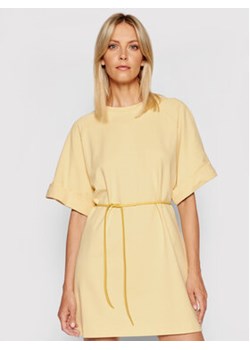Imperial Sukienka codzienna ABZQBCR Żółty Regular Fit ze sklepu MODIVO w kategorii Sukienki - zdjęcie 168508184