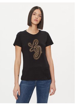 Liu Jo T-Shirt WA4051 JS923 Czarny Regular Fit ze sklepu MODIVO w kategorii Bluzki damskie - zdjęcie 168508191