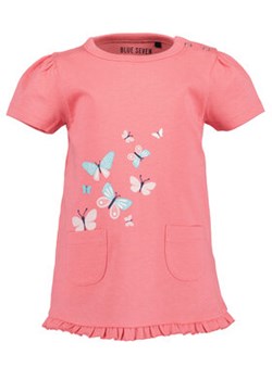 Blue Seven T-Shirt 901127 X Różowy Regular Fit ze sklepu MODIVO w kategorii Bluzki dziewczęce - zdjęcie 168508224