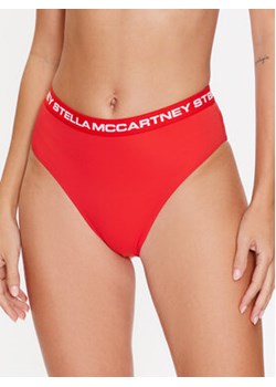Stella McCartney Dół od bikini Logo Classic S7B2C1890.63012 Czerwony ze sklepu MODIVO w kategorii Stroje kąpielowe - zdjęcie 168508460