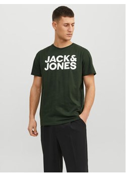 Jack&Jones T-Shirt Corp 12151955 Zielony Standard Fit ze sklepu MODIVO w kategorii T-shirty męskie - zdjęcie 168508511