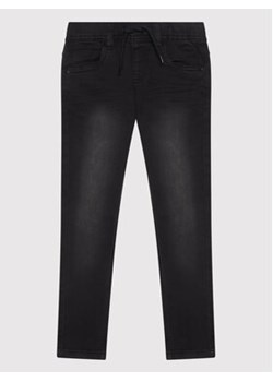 NAME IT Jeansy 13185213 Czarny Slim Fit ze sklepu MODIVO w kategorii Spodnie chłopięce - zdjęcie 168509761