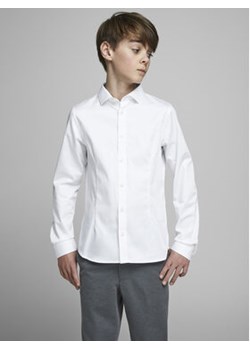 Jack&Jones Junior Koszula Parma 12151620 Biały Regular Fit ze sklepu MODIVO w kategorii Koszule chłopięce - zdjęcie 168509984