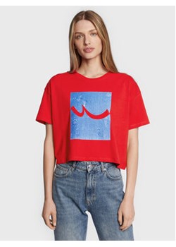 LTB T-Shirt Capoco 80013 6089 Czerwony Relaxed Fit ze sklepu MODIVO w kategorii Bluzki damskie - zdjęcie 168510104
