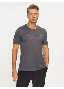 Salewa Koszulka techniczna Pure Eagle Frame Dry 00-0000028448 Szary Regular Fit ze sklepu MODIVO w kategorii T-shirty męskie - zdjęcie 168510201