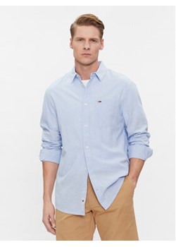 Tommy Jeans Koszula DM0DM18962 Niebieski Regular Fit ze sklepu MODIVO w kategorii Koszule męskie - zdjęcie 168510233