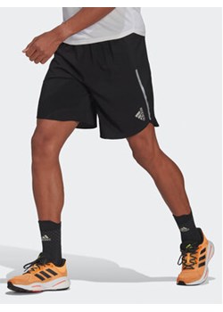 adidas Szorty sportowe Designed 4 Running H58578 Czarny Regular Fit ze sklepu MODIVO w kategorii Spodenki męskie - zdjęcie 168510340