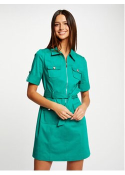 Morgan Sukienka codzienna 221-RENOM Zielony Regular Fit ze sklepu MODIVO w kategorii Sukienki - zdjęcie 168510511