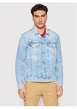 Tommy Jeans Kurtka jeansowa DM0DM12746 Niebieski Regular Fit ze sklepu MODIVO w kategorii Kurtki męskie - zdjęcie 168510663