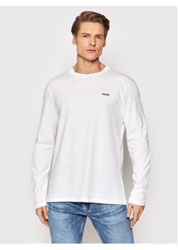 Hugo Longsleeve Derol222 50466159 Biały Regular Fit ze sklepu MODIVO w kategorii T-shirty męskie - zdjęcie 168510721