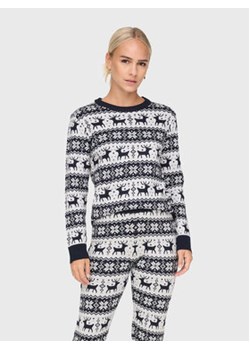 ONLY Sweter Xmas 15272148 Granatowy Regular Fit ze sklepu MODIVO w kategorii Swetry damskie - zdjęcie 168510921