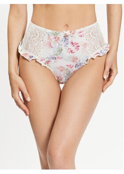 Emporio Armani Underwear Figi brazylijskie z wysokim stanem 164653 3R212 99110 Écru ze sklepu MODIVO w kategorii Majtki damskie - zdjęcie 168511212