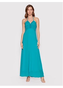 Rinascimento Sukienka koktajlowa CFC0109312003 Niebieski Regular Fit ze sklepu MODIVO w kategorii Sukienki - zdjęcie 168511611
