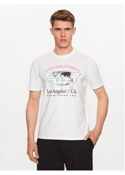 Guess T-Shirt Z3YI15 I3Z14 Biały Regular Fit ze sklepu MODIVO w kategorii T-shirty męskie - zdjęcie 168512474