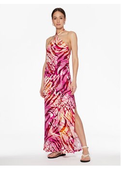 Guess Sukienka letnia E3GK03 WF9S0 Różowy Regular Fit ze sklepu MODIVO w kategorii Sukienki - zdjęcie 168512504