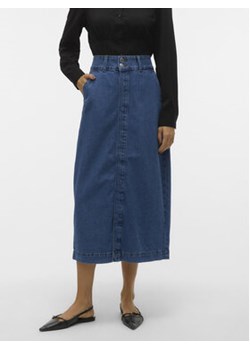 Vero Moda Spódnica jeansowa 10302007 Niebieski Regular Fit ze sklepu MODIVO w kategorii Spódnice - zdjęcie 168513652