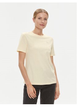 Calvin Klein Jeans T-Shirt J20J223226 Żółty Regular Fit ze sklepu MODIVO w kategorii Bluzki damskie - zdjęcie 168513782