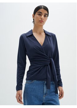 InWear Bluzka Minnie 30107841 Granatowy Regular Fit ze sklepu MODIVO w kategorii Bluzki damskie - zdjęcie 168514021