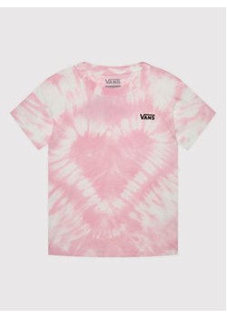 Vans T-Shirt Abby VN0A5LEE Różowy Regular Fit ze sklepu MODIVO w kategorii Bluzki dziewczęce - zdjęcie 168514070