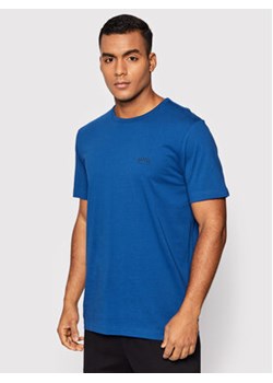 Boss T-Shirt Curved 50412363 Granatowy Regular Fit ze sklepu MODIVO w kategorii T-shirty męskie - zdjęcie 168514242