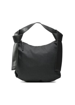 Calvin Klein Jeans Torebka Ck Jacquard Shoulder Bag Md K60K610622 Czarny ze sklepu MODIVO w kategorii Torby Shopper bag - zdjęcie 168514341