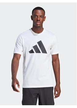 adidas T-Shirt Train Essentials Feelready Logo Training IM4373 Biały Regular Fit ze sklepu MODIVO w kategorii T-shirty męskie - zdjęcie 168514462
