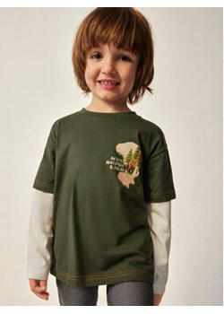 Mayoral Bluzka 4.022 Zielony Regular Fit ze sklepu MODIVO w kategorii T-shirty chłopięce - zdjęcie 168514652