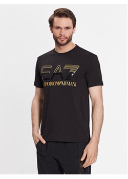 EA7 Emporio Armani T-Shirt 3RPT07 PJLBZ 0208 Czarny Regular Fit ze sklepu MODIVO w kategorii T-shirty męskie - zdjęcie 168514854