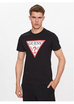 Guess T-Shirt M2YI71 I3Z14 Czarny Slim Fit ze sklepu MODIVO w kategorii T-shirty męskie - zdjęcie 168515134