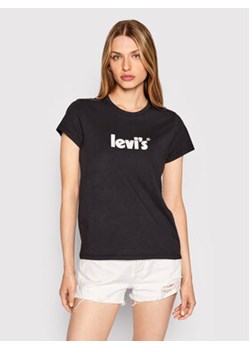 Levi's® T-Shirt The Perfect 17369-1756 Czarny Regular Fit ze sklepu MODIVO w kategorii Bluzki damskie - zdjęcie 168515453