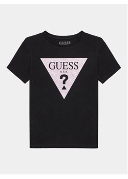 Guess T-Shirt J4RI11 K6YW4 Czarny Regular Fit ze sklepu MODIVO w kategorii T-shirty chłopięce - zdjęcie 168515702