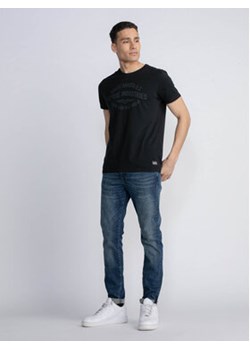 Petrol Industries T-Shirt M-3030-TSR609 Czarny Regular Fit ze sklepu MODIVO w kategorii T-shirty męskie - zdjęcie 168515723