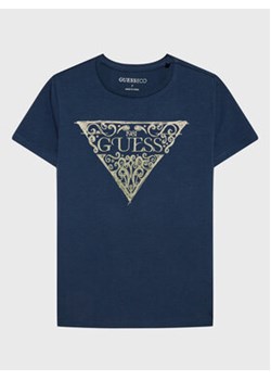 Guess T-Shirt J3GI01 K6YW3 Niebieski Regular Fit ze sklepu MODIVO w kategorii T-shirty chłopięce - zdjęcie 168515780