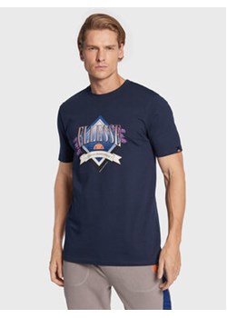 Ellesse T-Shirt Ottanta SHP16246 Granatowy Regular Fit ze sklepu MODIVO w kategorii T-shirty męskie - zdjęcie 168516263