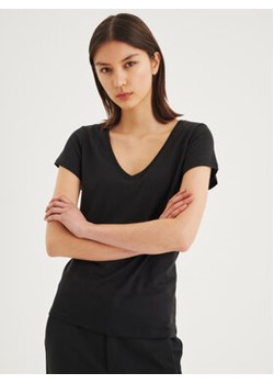 InWear T-Shirt Rena 30100789 Czarny Tight Fit ze sklepu MODIVO w kategorii Bluzki damskie - zdjęcie 168516484