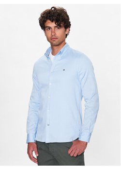 Tommy Hilfiger Koszula Core Flex Dobby MW0MW25038 Niebieski Slim Fit ze sklepu MODIVO w kategorii Koszule męskie - zdjęcie 168516981