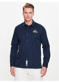 La Martina Koszula VMC604 TW307 Granatowy Regular Fit ze sklepu MODIVO w kategorii Koszule męskie - zdjęcie 168517031