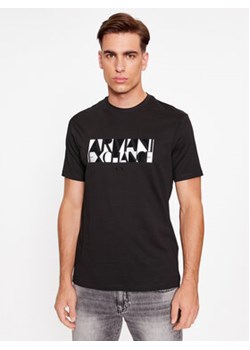 Armani Exchange T-Shirt 6RZTJC ZJBYZ 1200 Czarny Regular Fit ze sklepu MODIVO w kategorii T-shirty męskie - zdjęcie 168517074
