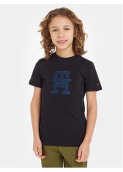 Tommy Hilfiger T-Shirt KS0KS00527 Granatowy Regular Fit ze sklepu MODIVO w kategorii T-shirty chłopięce - zdjęcie 168517123