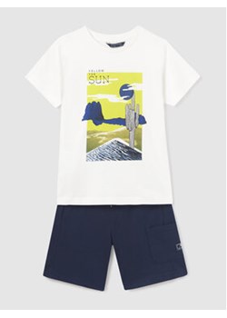 Mayoral Komplet t-shirt i spodenki 6654 Kolorowy ze sklepu MODIVO w kategorii Komplety chłopięce - zdjęcie 168517174