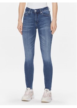 Calvin Klein Jeans Jeansy J20J222447 Niebieski Skinny Fit ze sklepu MODIVO w kategorii Jeansy damskie - zdjęcie 168517380