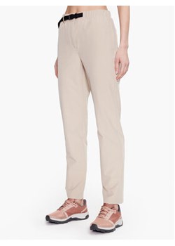 Jack Wolfskin Spodnie materiałowe 1507072 Beżowy Regular Fit ze sklepu MODIVO w kategorii Spodnie damskie - zdjęcie 168517410